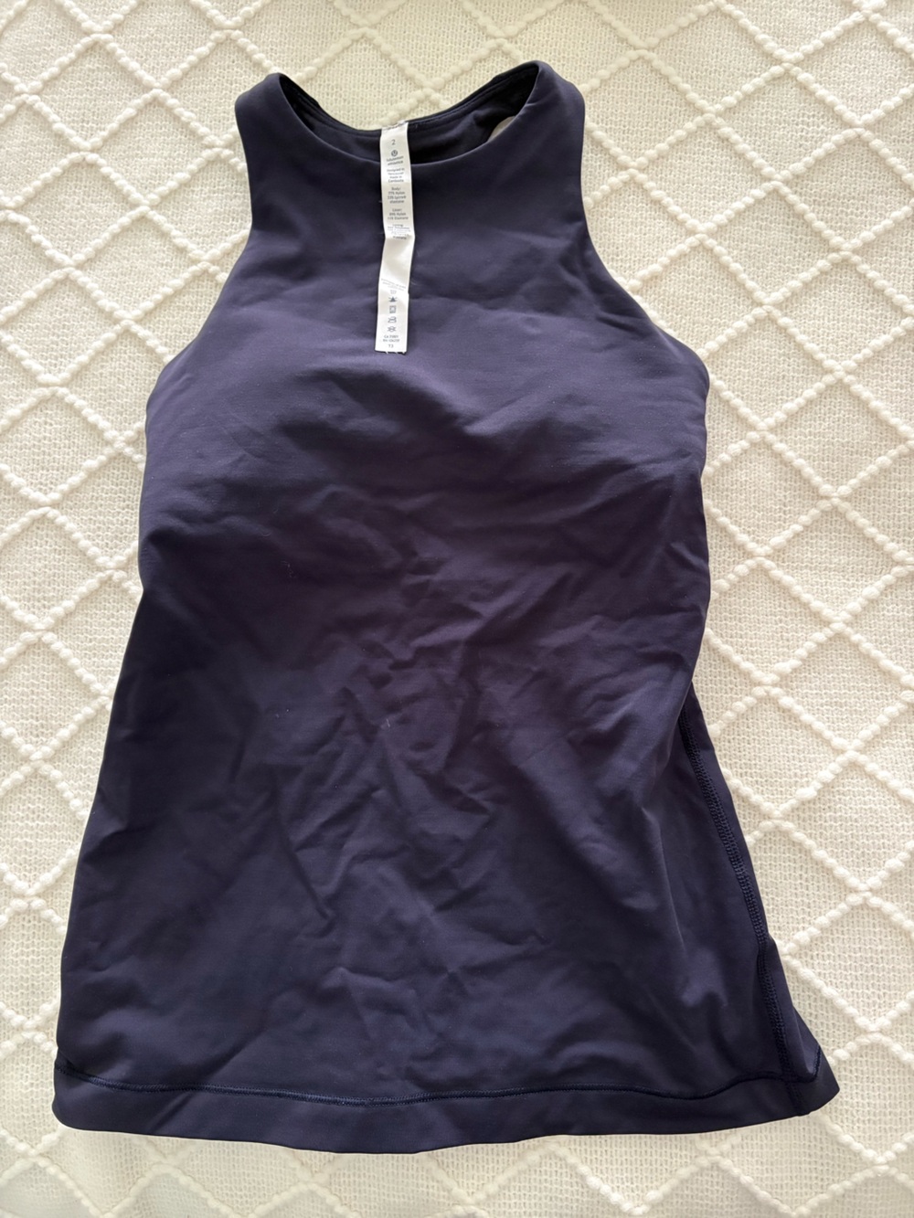 lululemon Dark Navy Athletic Tank